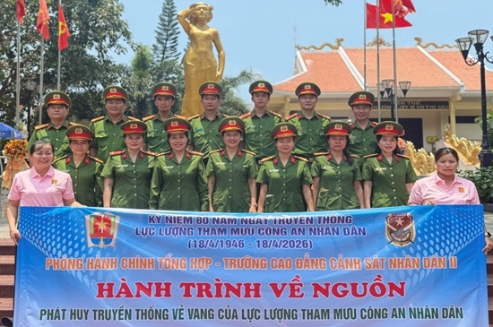 PHÒNG HÀNH CHÍNH TỔNG HỢP TỔ CHỨC VỀ NGUỒN NHÂN KỶ NIỆM 80 NĂM NGÀY TRUYỀN THỐNG LỰC LƯỢNG THAM MƯU CAND (18/4/1946 – 18/4/2026)