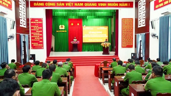 KHAI GIẢNG LỚP BDTX18 - BỒI DƯỠNG, CẬP NHẬT KIẾN THỨC MỚI, KIẾN THỨC NÂNG CAO CHO TRƯỞNG CÔNG AN CẤP XÃ TẠI TỈNH KHÁNH HÒA